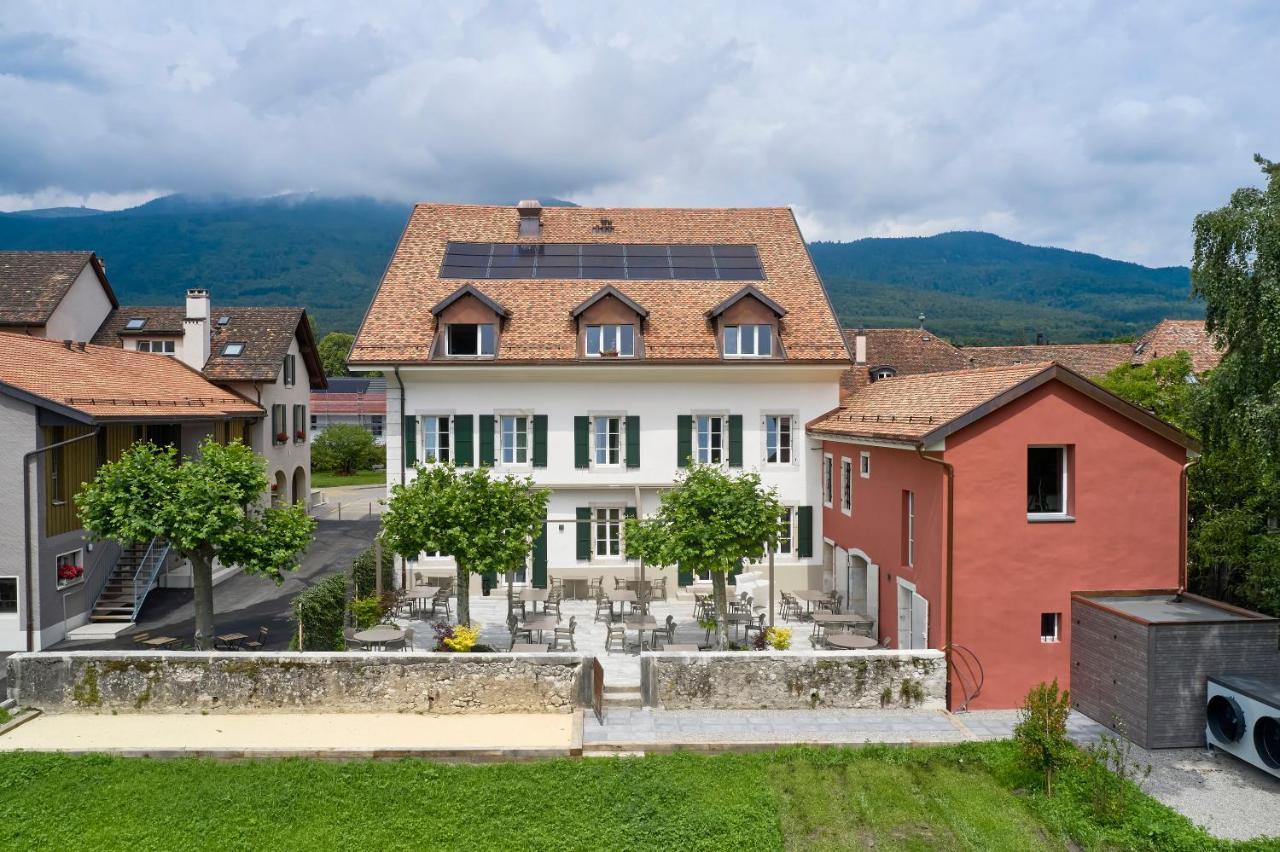 Auberge La Croix-Blanche Gingins Exterior photo
